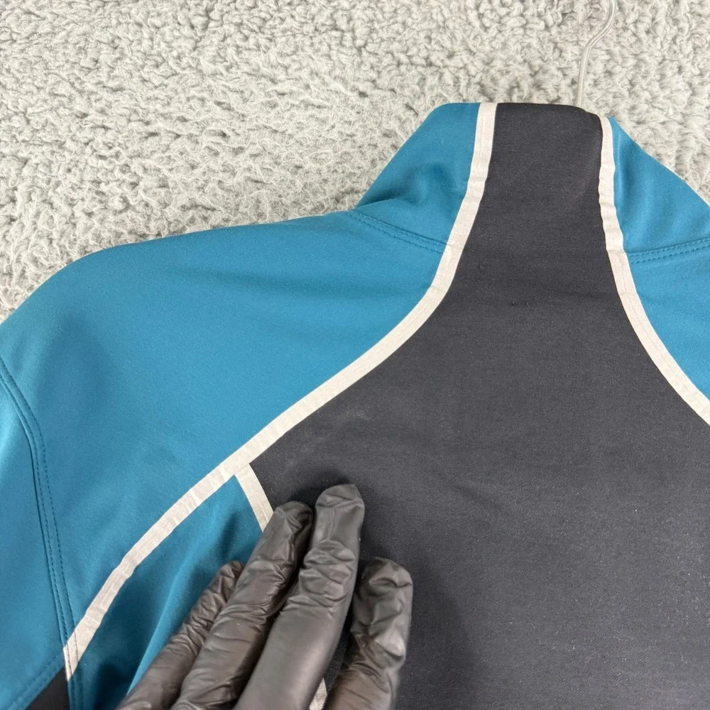 The North Face Flight Series Jacket Men's M Teal WINDSTOPPER Full Zip Running